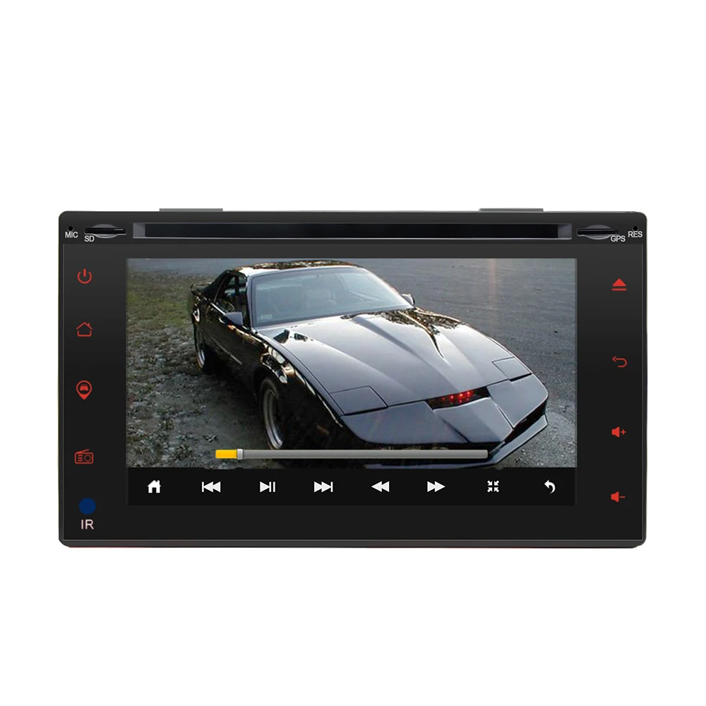 Автомобильный стерео-радиоприемник 6 2 дюйма 4 ядра Android 8 1 2din GPS-навигация для Nissan