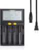 Miboxer-cargador de batería inteligente C4 LCD, batería de ion de litio IMR ICR LiFePO4 18650 14500 26650 AAA, 21700-100 mAh, descarga de 1.5A ► Foto 1/6
