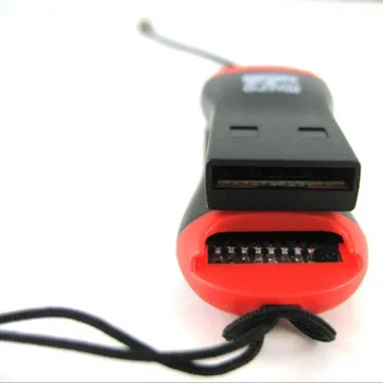 

Best Price 2PCS USB 2.0 Micro SD SDHC TF Flash Memory Card Reader Mini Adapter For Laptop 0.35