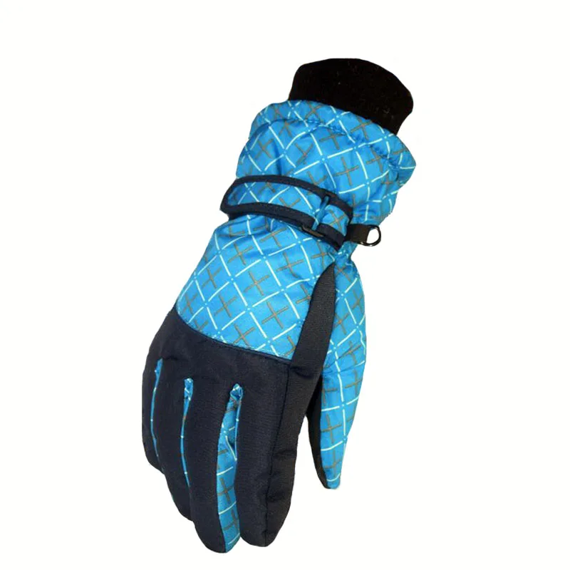 CKAHSBI Women Men Ski Gloves Winter Waterproof Outdoor Snowboard Mittens Cycling Snow Mittens Anti Skid Sports Skiing Gloves