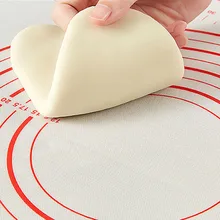 Антипригарное Силиконовое тесто прокатки коврик для выпечки помадка, кондитерские изделия глиняная подкладка лист 40x50 см Высокое качество