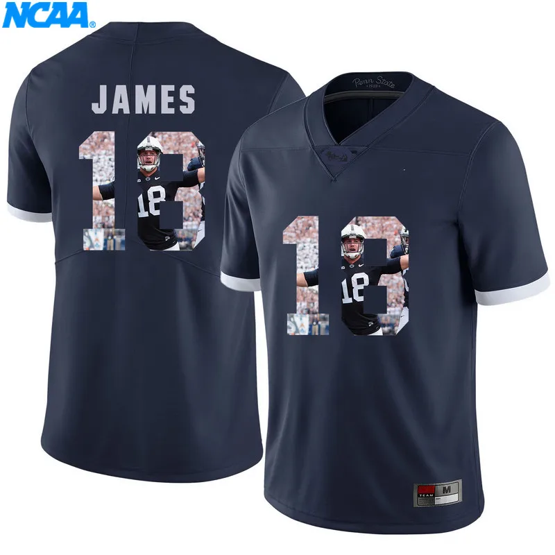 Новое поступление, высокое качество, Hackenberg#14 James#18, Молодежная Футболка для колледжа, трикотажные изделия, S-XXXL - Цвет: 14