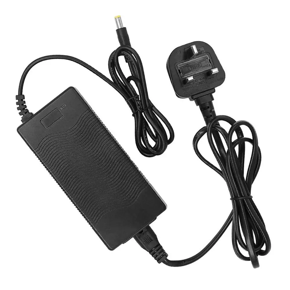 HWX Battery Charger 42 V 2 A for Electric Bicycle DC 5.5 mm x 2.5 mm Connector for Electric Bike 10 Series HWX Battery Charger 42 V 2 A for Electric Bicycle DC 5.5 mm x 2.5 mm Connector for Electric Bike 10 Series