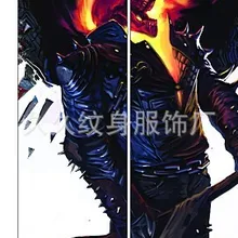 Добро пожаловать к планам образец настраиваемый Хэллоуин Манжета руку, чтобы покрыть большое тату Цветок на руку рукава