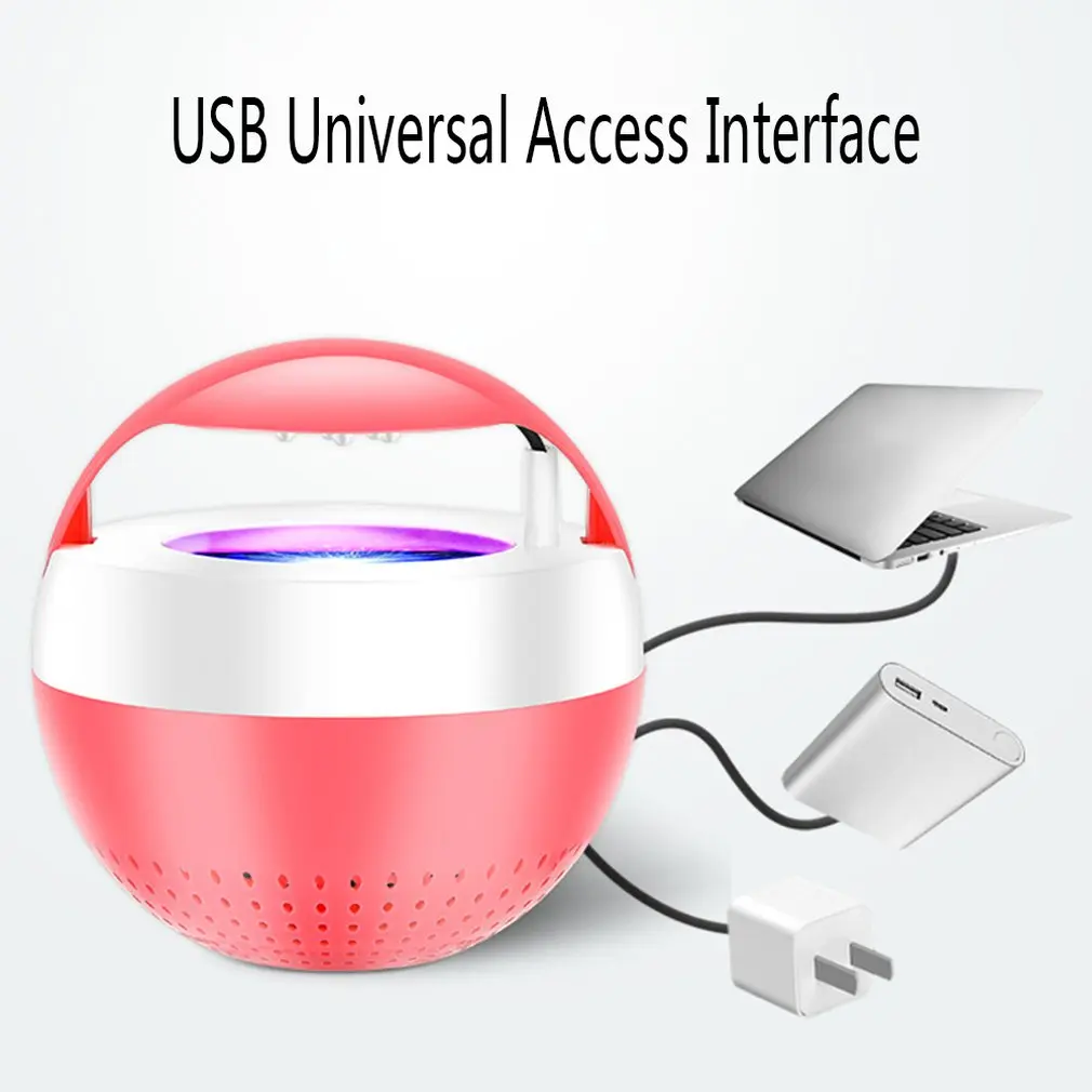 Бытовой немой москитный светильник офисный Usb фотокатализатор отпугиватель мух Usb светодиодный светильник для борьбы с вредителями