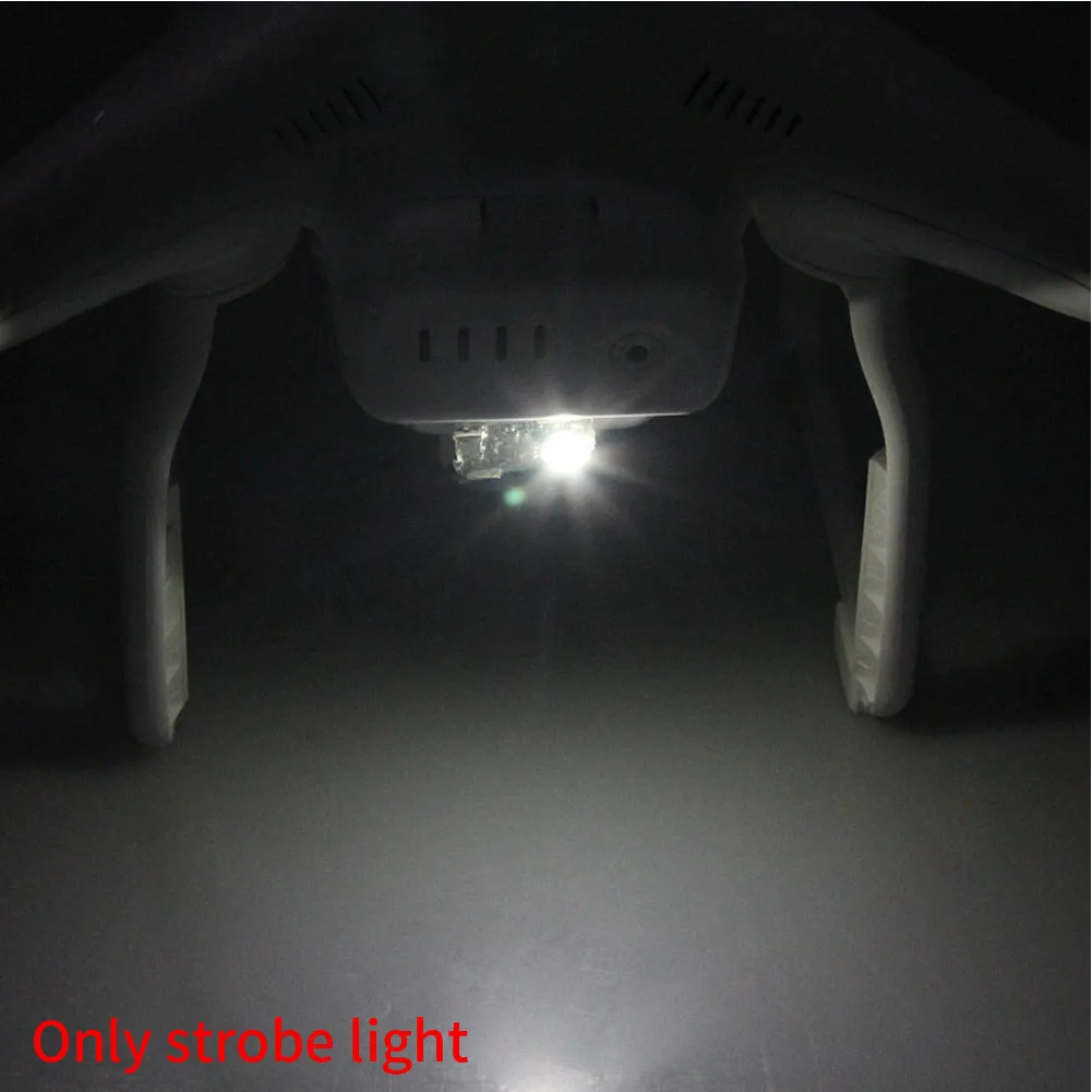 Buy 3W Navigation Light Led Durable Rechargeable Magic Sticker Drone Accessories Plastic Strobe Lamp Easy Install For DJI Mavic Mini