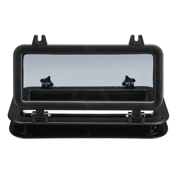 

Rectangle Porthole Boats Window Waterproof Portlight Sunroof Accessories Durable UV Resistant Opening Marine Yacht Plastic