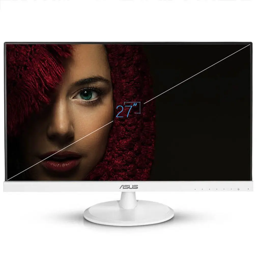 ASUS VC279N-W 27 дюймовый монитор ips 1920*1080 Пиксели HD 1080 P светодиодный контраст 1000: 1 формата 16: 9 белый монитор Уход за глазами