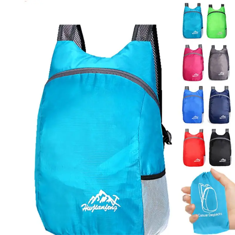  Hot Ultra Light Waterproof Travel Mountaineering Protable Bag Popular Foldable Backpack Outdoor Cam - 4000115424685
