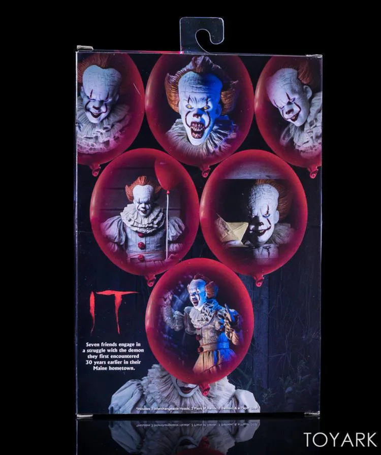 NECA клоун Хуэй Хун Ultimate Edition Делюкс издание 7-дюймовый мобильный Гараж Комплект Модель Статуэтка в штучной упаковке