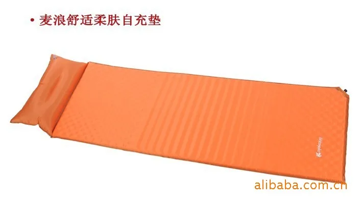 Schnaudo Jimailang Comfortable Soft Skin Self-Filling Cushion Camping Air Cushion Single Factory Direct Genuine - Цвет: Оранжевый