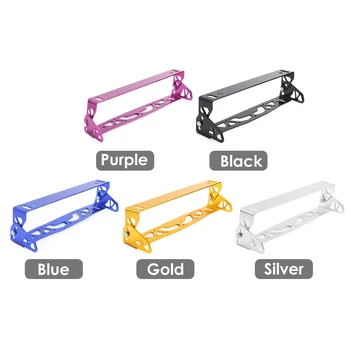 

Car License Plate Bracket Kit 5 Color Adjustable Tilt Aluminum Number Plate Holder Mobile License Frame General Japanese Car