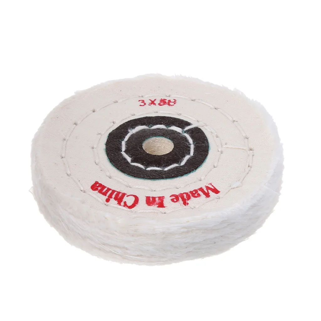 

3'' Cloth Buffing Polishing Wheel Buffer Polish Jewelry Grinder Pad Handcraft Drop Ship Support