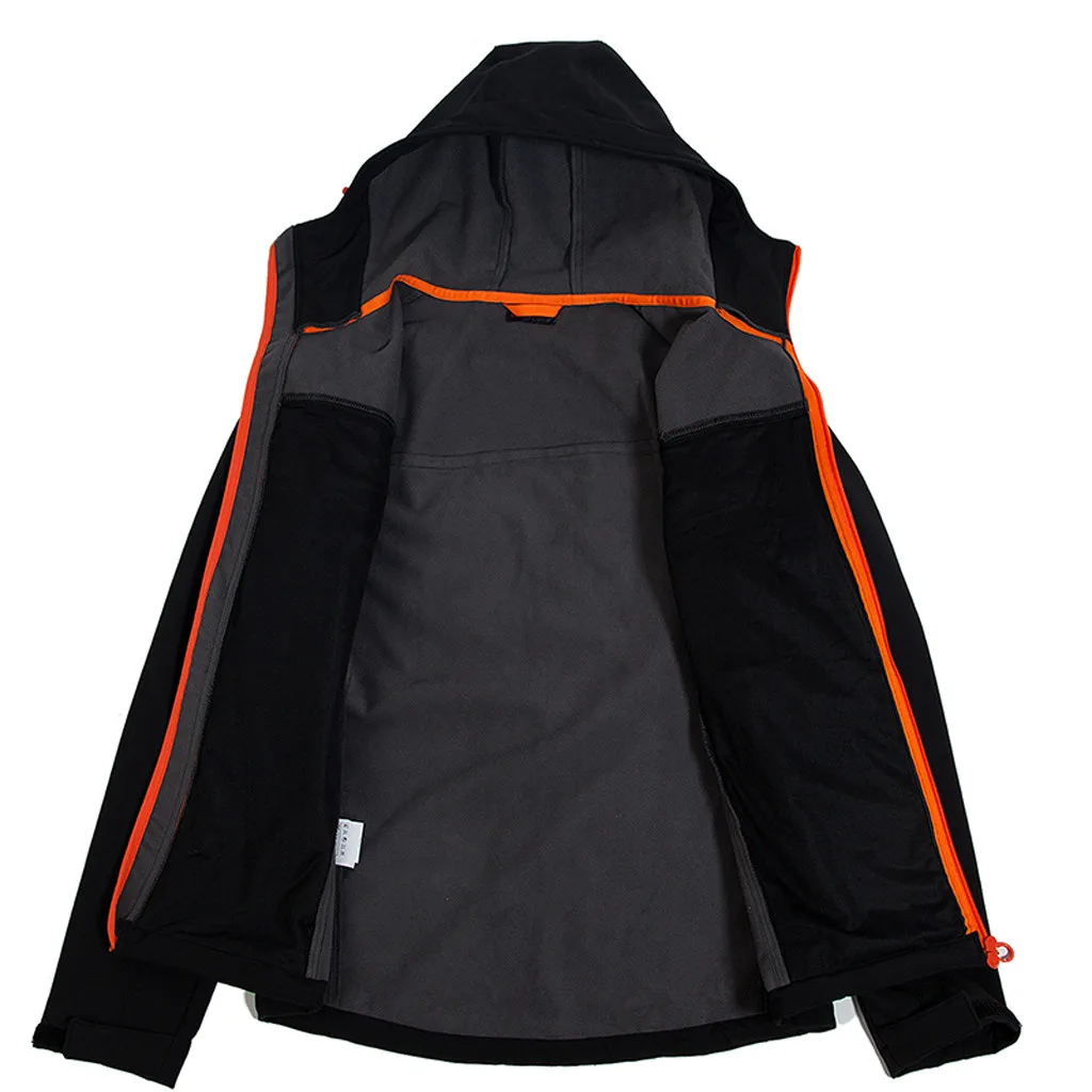 Мужская Женская зимняя флисовая куртка водонепроницаемые быстросохнущие дышащие, для активного отдыха и спорта походный кемпинг, катание на лыжах пальто