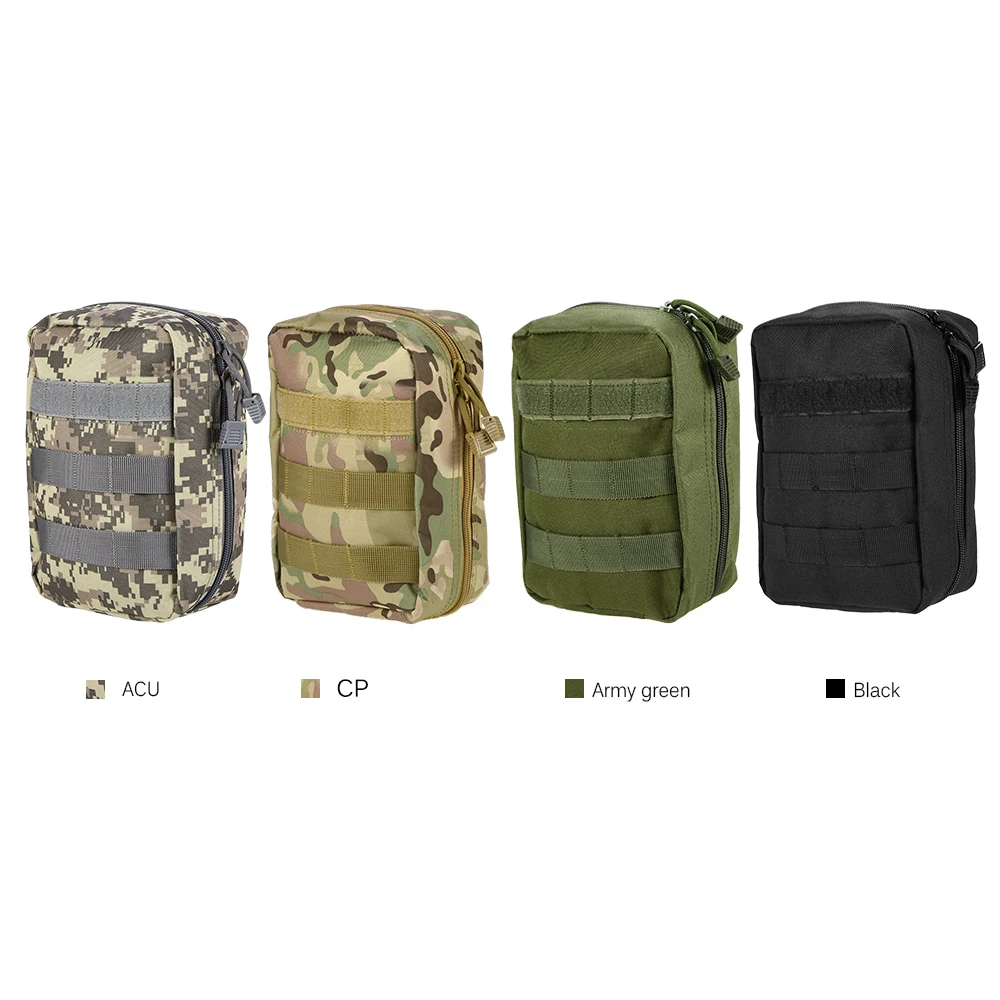 Lixada Caming First Aid Bag First Aid Kit Empty Bag Travel Emergency Survival Pouch Medical Storage Bag Medicine Package Pack