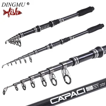 

Fishing Rod Lure 1.8-3m Aluminium Alloy Carbonfiber Sea Fishing Rod Pod Casting Superhard Telescopic Tackle Fishing Rod Spinning