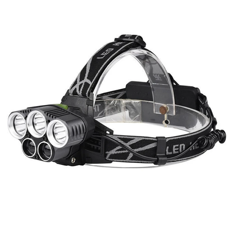 

Camping Multifunctional Headlight Headlamp LED USB Rechargeable Wearable Lighting Headband For Fishing Cycling Outdoor Tool