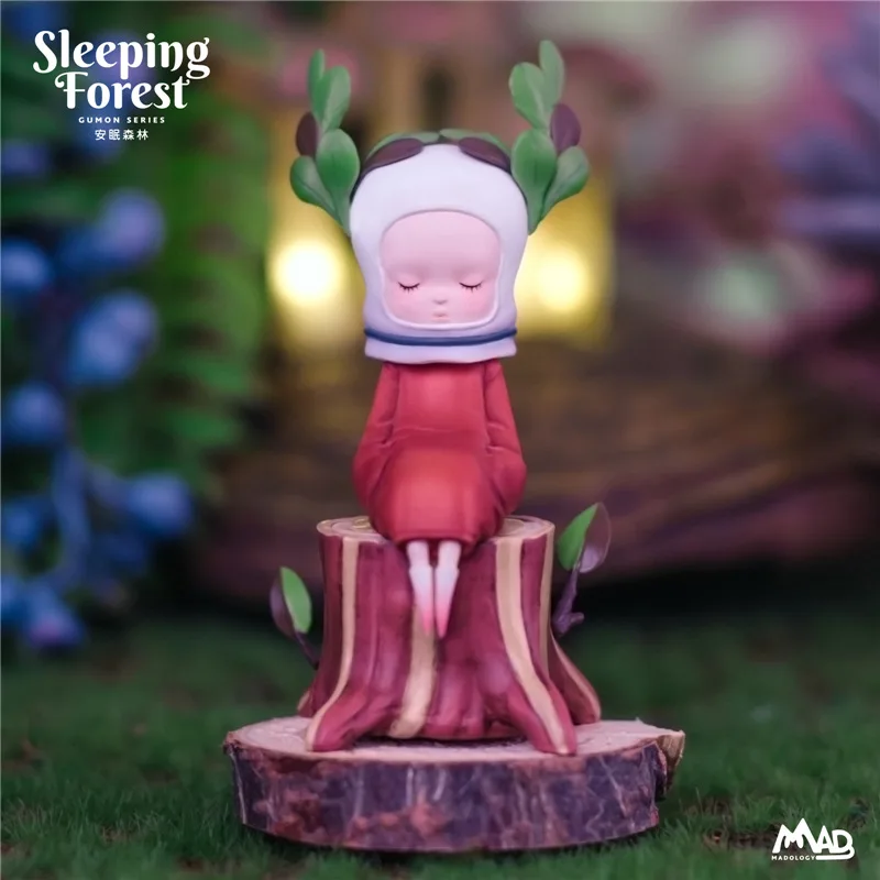 

Madology gumon Valley Mushroom Blind Box First Bomb Sleeping Forest Yuan Liu Works Tide Play Garage Kit Decoration