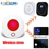 Earykong 433MHz Wireless Strobe Siren Sound and Light Siren Alarm 100dB for PG103 / W2B / W123 / G4 / G50 / PG105 / PG106 Alarm ► Photo 2/6