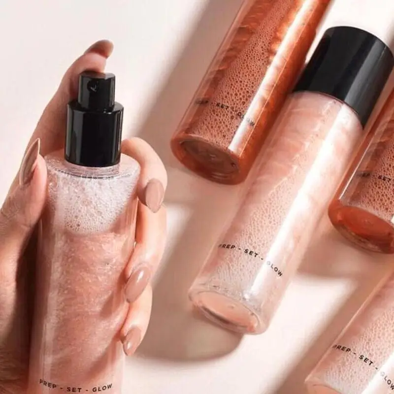 

Face Shimmer Long-lasting Brighten Glow Face Highlighter Bronzer Highlighter Liquid Setting Spray Illuminating Makeup Face