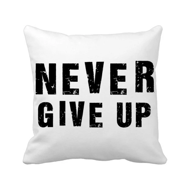 Cheer Up English Encourage Quote Throw Pillow Square Cover Gift Synthetic Filled Insert Included Decorative Pillows Aliexpress