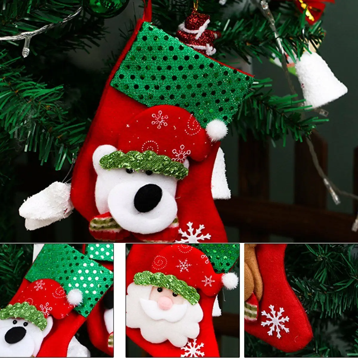 Figurine de pingouin de Noël à LED Tissu 120 cm - Sapin de Noël