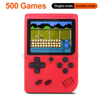 

Portable Handheld Game Players Retro Game Console Built-In 500 Games Color LCD Game Player for Child Nostalgic