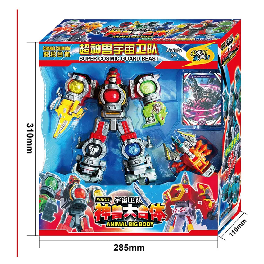 Kaizouku Sentai Gokaiger Megazords динозавр рейнджеры собранные роботы трансформация фигурка