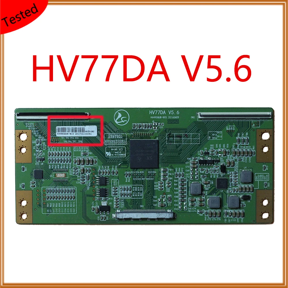 HV77DA V5.6 T Con Board 4K 2K Teste De Placa TV Оригинальное дисплейное оборудование Tcon Card LCD T-CON B10 B05