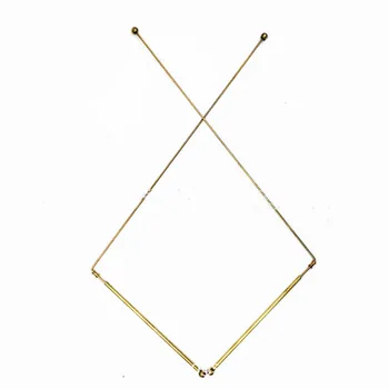 

High-Precision Genuine British Fine Copper Disassembly and Assembly Dowsing Rod Geomancy Detection Rod Divination Stick Pyramid