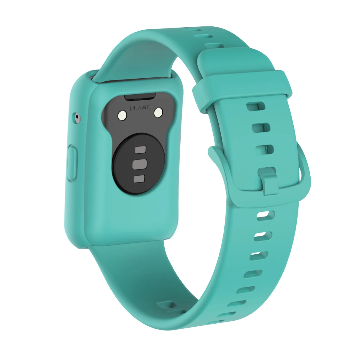 Silicone Band Strap with Case Cover - Protective Replacement Bracelet