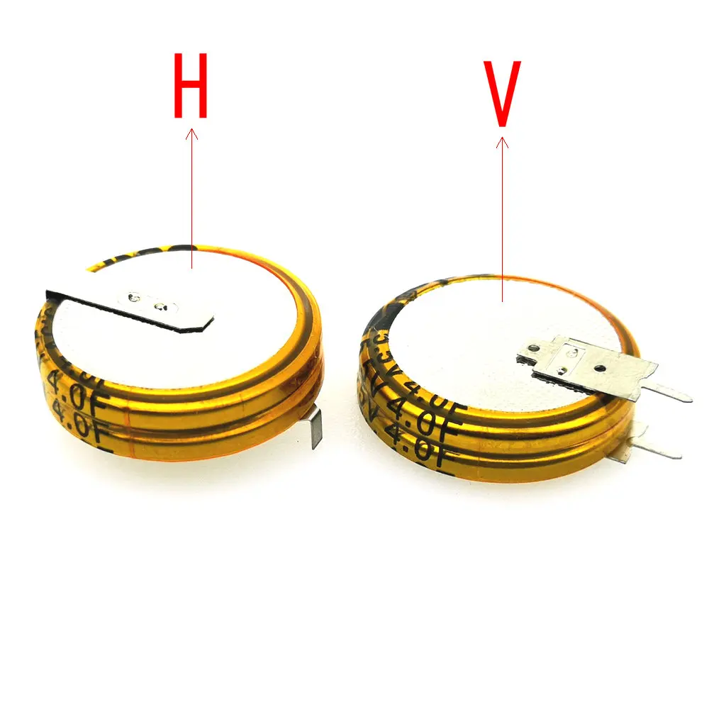 5 шт. 5,5 V 4.0F 4F фарад конденсатор 5.5V4.0F супер конденсатор двухслойный конденсатор