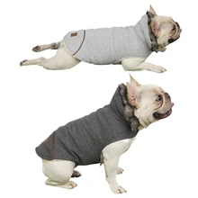 Зимняя одежда для собак Одежда для домашних животных курта для собак чихуахуа флисовый капюшон Одежда для маленьких средних собак Щенок йоркширского терьера наряд