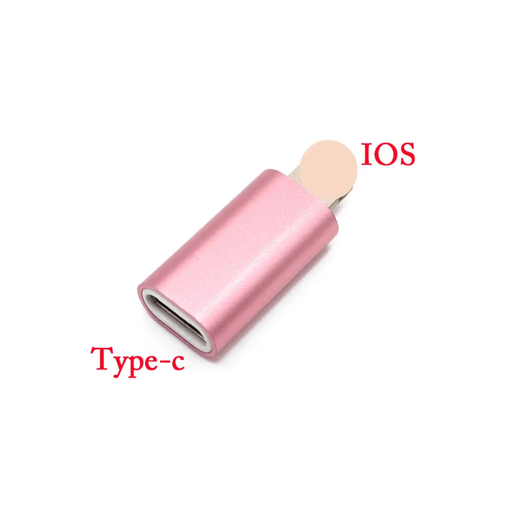 TingDong брелок кабель usb type C адаптер OTG Micro USB для type C конвертер адаптер для iPhone type C/Micro usb адаптер - Цвет: A