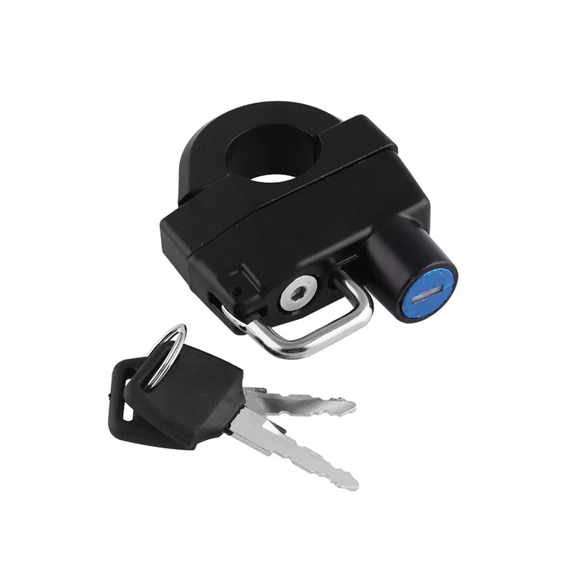 

Black Fashion Motorcycle 25mm Handlebars Helmet Lock Universal Helmet Lock