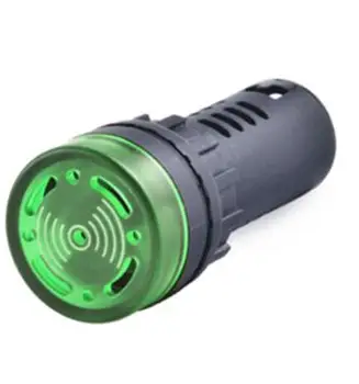 

LED Flash Alarm Indicator Signal Lamp w Buzzer Beep shocking speaker Applicable to distribution box, company, boat