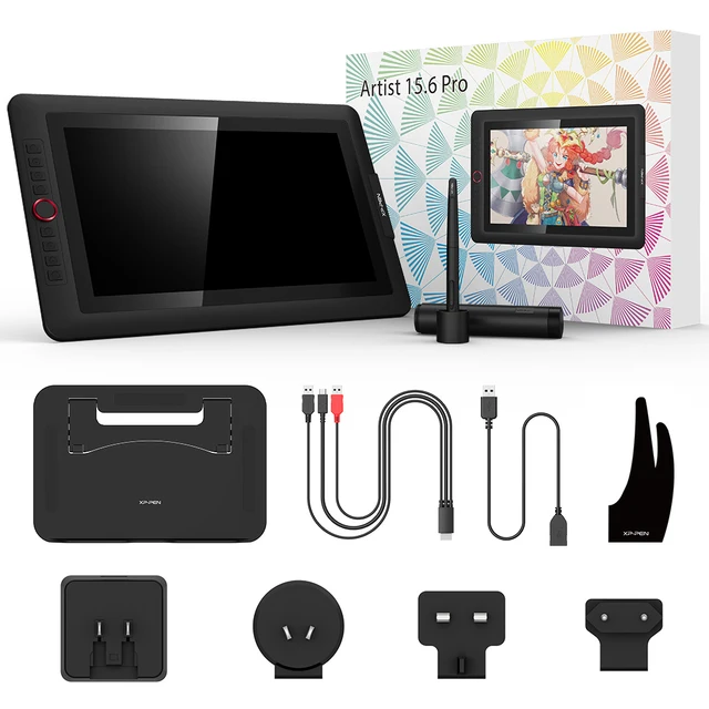 XPPen 15.6 Pro Drawing Tablet 6