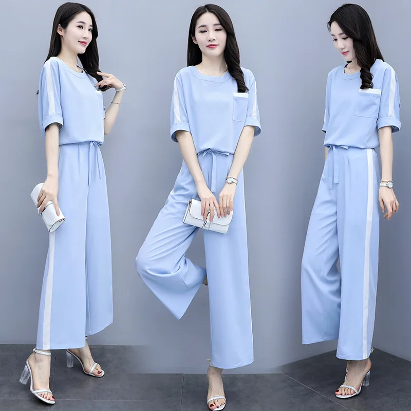 

Fashion Comfortable Set/Suit Skirt Slim Fit 2019 Summer Crew Neck Cool Elegant