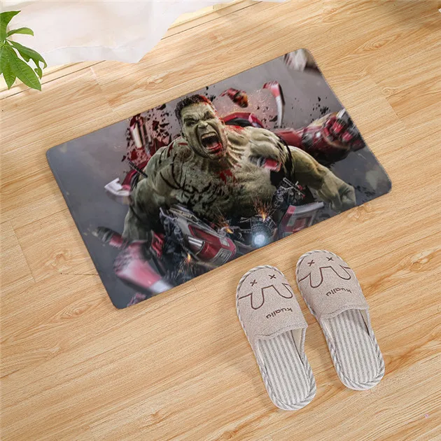 Avengers4 кухонный коврик для ванной комнаты коврик у входной двери нескользящий коврик для пола домашний Впитывающий Коврик коврик мат для ванной - Цвет: 12