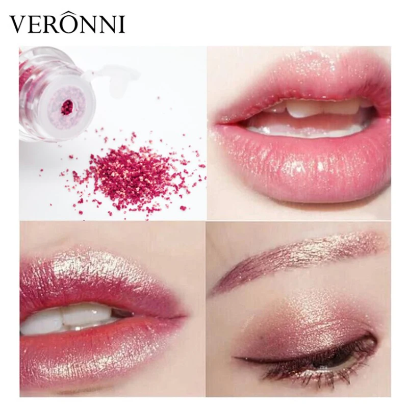 

Holographic Sequin Diamond Colorful Glitter Shiny Eyeshadow Body Lips Mermaid Festival Powder Pigment Makeup Cosmetics TSLM1