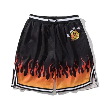 

2020 New Hot Sale Basketball Shorts Breathable Sweat Sport Running Shorts Outdoor Sports Fitness Short Pants Loose Beach Shorts
