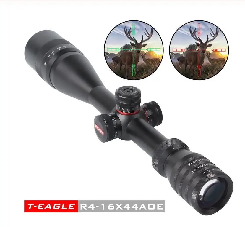 T-EAGLE 4-16X44AOE Тактический RiflesScope AirRifle снайпера охотничья Оптика охотник область