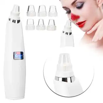

Laser Hair Removal Machine Electric Blackhead Cleaner USB Charging Pore Suction Deep Cleaning Skin Face Care Accessory