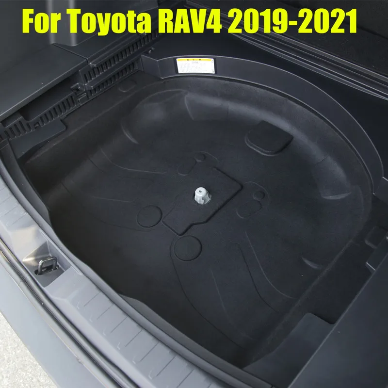 For Toyota RAV4 2019 2020 2021 5th Spare Tire Box Sound Insulation Cotton Trunk Heat Foam Flame Noise Reduction | Автомобили и