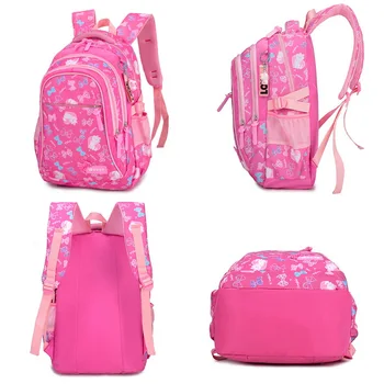 

5 Piece/Set High School backpack Bags for Teenage Girls Canvas Travel Backpack Women Bookbags Teen Student Schoolbag