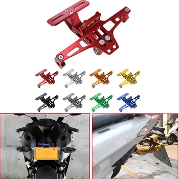 

For Honda hornet 250 CB600F HORNET 1998-2006 2005 2004 Motorcycle CNC Adjustable License Plate Bracket Holder Frame Number Plate
