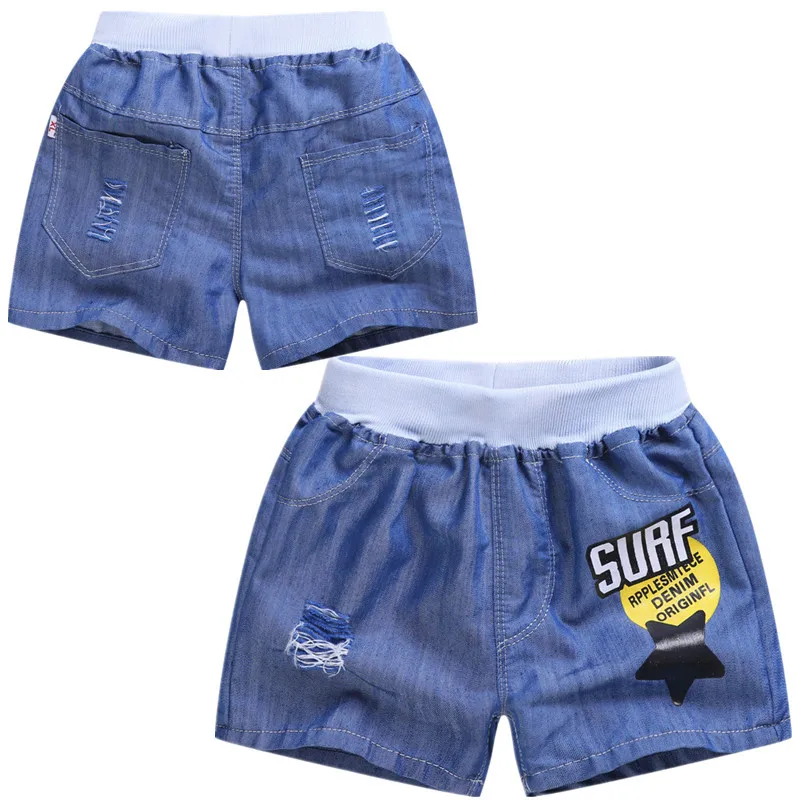 

Korean-style CHILDREN'S Shorts Big Kid Denim Shorts Baby BOY'S Shorts Fashion xue sheng kuan Shorts