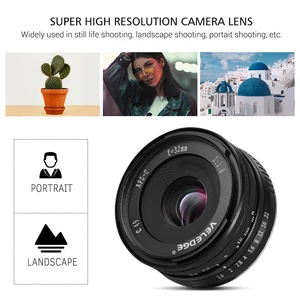 Image 5 - VELEDGE Super High Resolution 32mm F/1.6 Large Aperture Camera Prime Lens MF Lens  0.25m for Fuji Fujifilm  X Mount Fuji X A1
