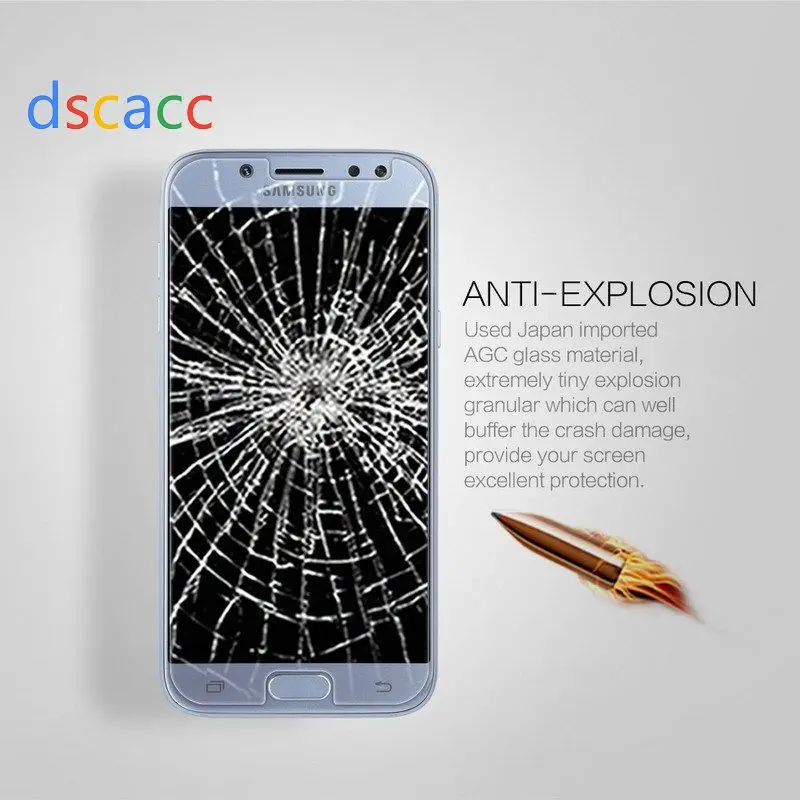 Защитная пленка Dscacc 2.5D 9H для Samsung Galaxy S2 i9100 S3 I9300 S4 i9500 S5 i9600 S6 S7 S8 Edge plus mini S9 100