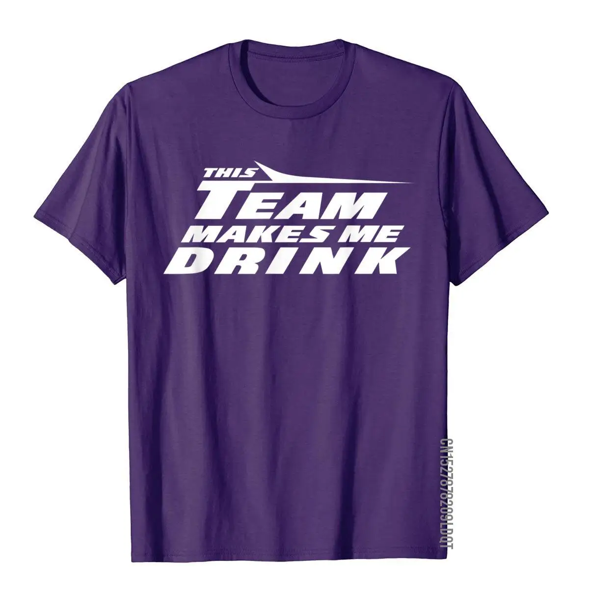 Funny Jets This Team Makes Me Drink New York Football V2 T-Shirt__B11336purple